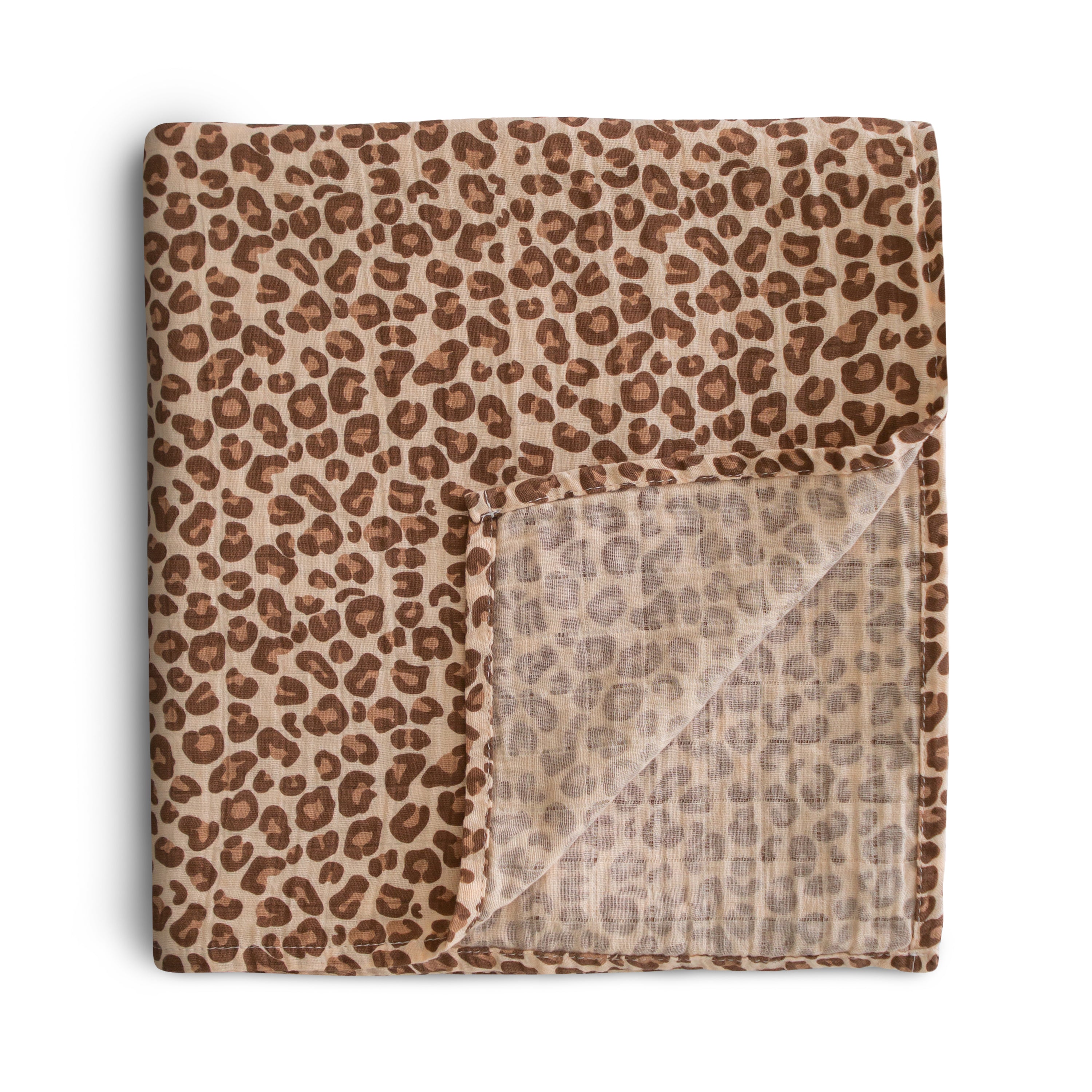Image of Organic Cotton Muslin Swaddle Blanket